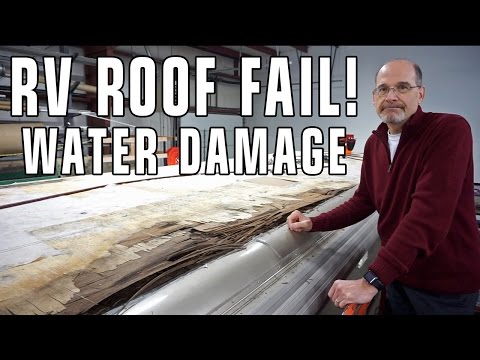 RV Roof Leak FAIL & Water Damage! Inspect Your Dicor!