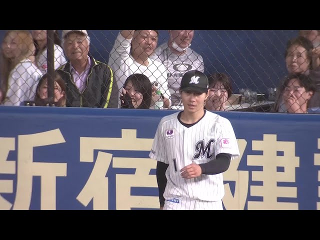 【7回表】ファインプレー!! マリーンズ・藤原恭大 ライト後方の打球を最後はジャンプして捕球!! 2025年6月5日 千葉ロッテマリーンズ 対 読売ジャイアンツ