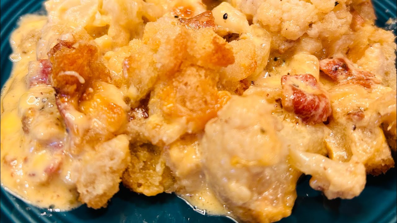 Bacon Cheese Cauliflower