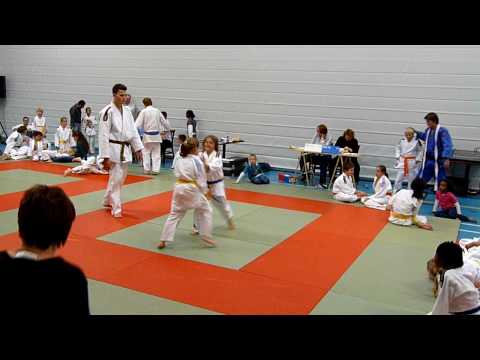Judo Tournament Match 4 (winning match)