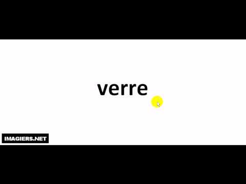 How to pronounce verre