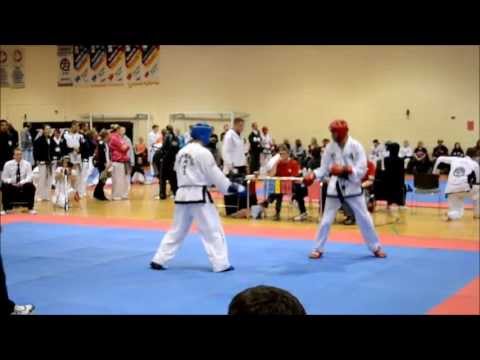 Taekwon-Do - Senior Male Sparring - 2013 Canadian Championship -63 Kg 1st fight