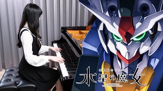 「Shukufuku / YOASOBI」Mobile Suit Gundam THE WITCH FROM MERCURY OP Ru&#39;s Piano Cover【Sheet Music】