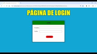Google Sheets | Creating Login Web Page (App) | Google Apps Script | READY CODES