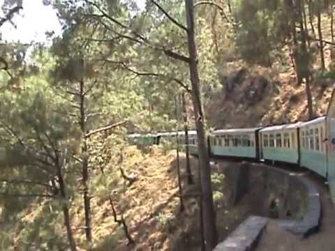 KALKA TO SHIMLA TOY TRAIN JOURNEY ON 17TH MAY'13
