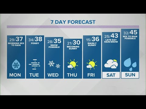 Sean's 6pm Doppler 13 forecast - Jan. 24, 2021