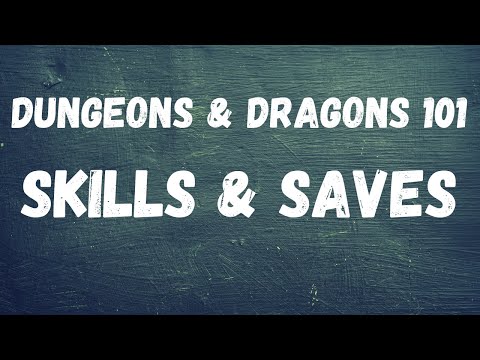 Skill Checks & Saving Throws - Intro to DnD Tutorial