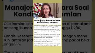 Download lagu Manajer Ungkap Kondisi Olla Ramlan Setelah Pingsan di Pemakaman Ibunda mp3
