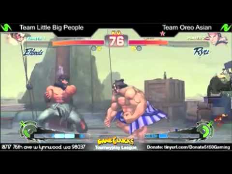 Tourneyplay SSF4 3v3s Grand Finals 2   Little Big People vs Oreo Asian Part 3
