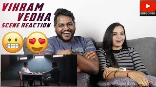 Vikram Vedha Scene Reaction | Malaysian Indian Couple | Vijay Sethupathi | Madhavan