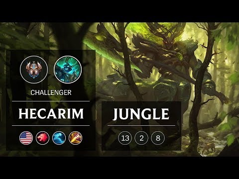 Hecarim Jungle vs Sejuani - NA Challenger Patch 9.1