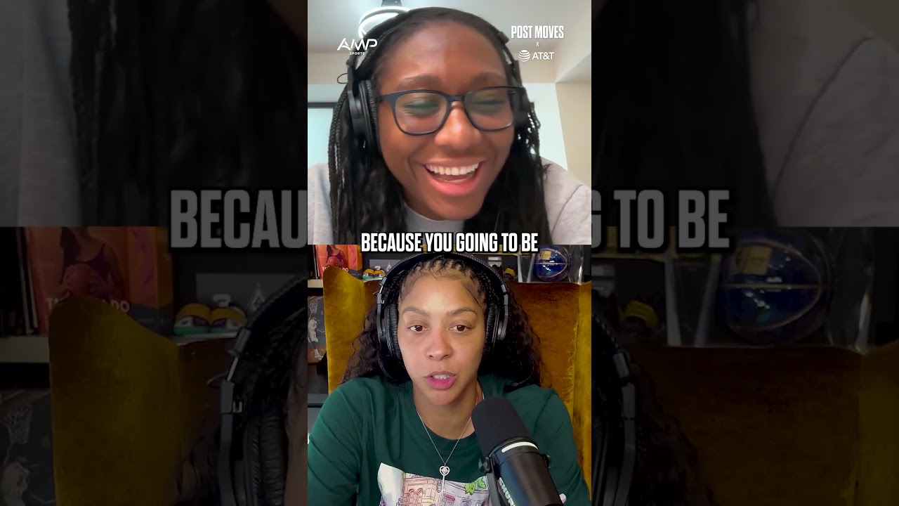 Orange juice with syrup is a NO GO for Candace Parker ❌   @ATT