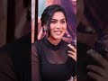 Swasika Vijay Black Dress