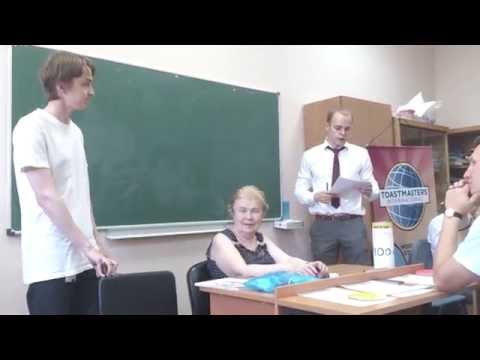 "Mock Trial" @ Toastbusters on 04.06.14 - Examination of the Hunter Daniil Maslyuk by the Defender