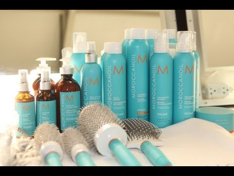 NYFW Spring 2014: Backstage with Moroccanoil at Badgley Mischka