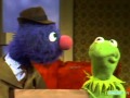 Classic Sesame Street Kermit And Grover The Earmuff Salesman