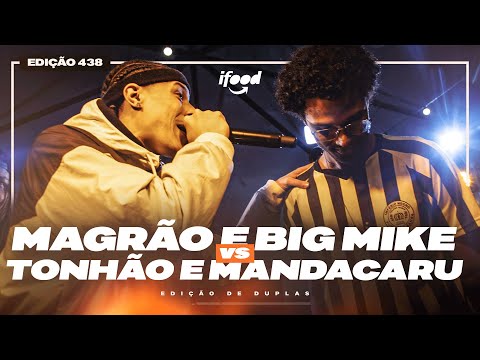 (FLOW BOB MARLEY?) MAGRÃO E BIG MIKE X TONHÃO (CE) E MANDACARU (CE) | PRIMEIRA FASE | BDA 438