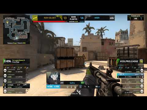 S1mple Awesome Clutch vs Mibr