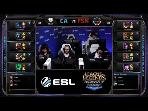 NA LCS Expansion FSN vs CA Game 1 Highlights