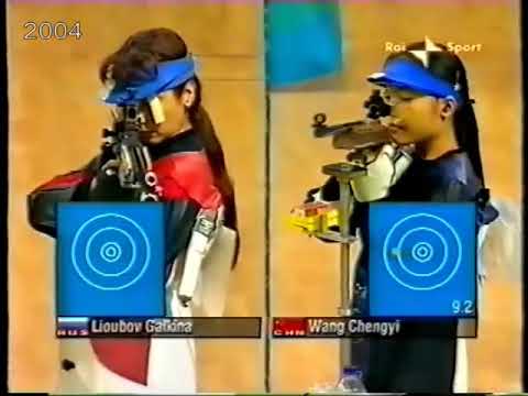 ATENE 2004 ARGENTO VALENTINA TURISINI CARABINA PICCOLO CALIBRO TRE POSIZIONI