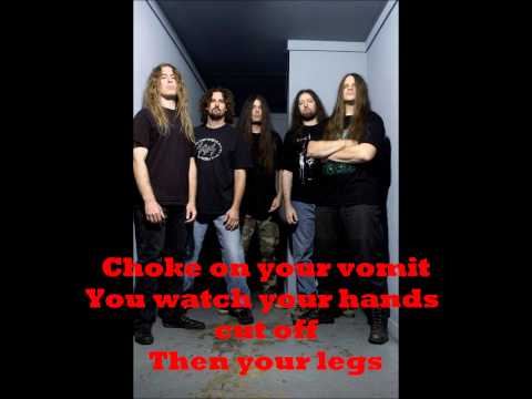 Cannibal Corpse- I will kill you (Testo)