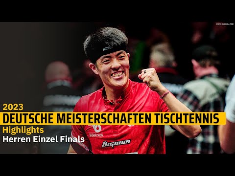 Deutsche Meisterschaft 2023: Dang Qiu bleibt die Nummer 1 in Deutschland! | SDTV Tischtennis