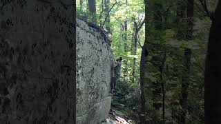 Video thumbnail of Carjacker Arete, V2. 221 Boulders