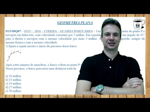 0687 - FGV - 2016 - CODEBA - GEOMETRIA PLANA (www.gurudamatematica.com.br)