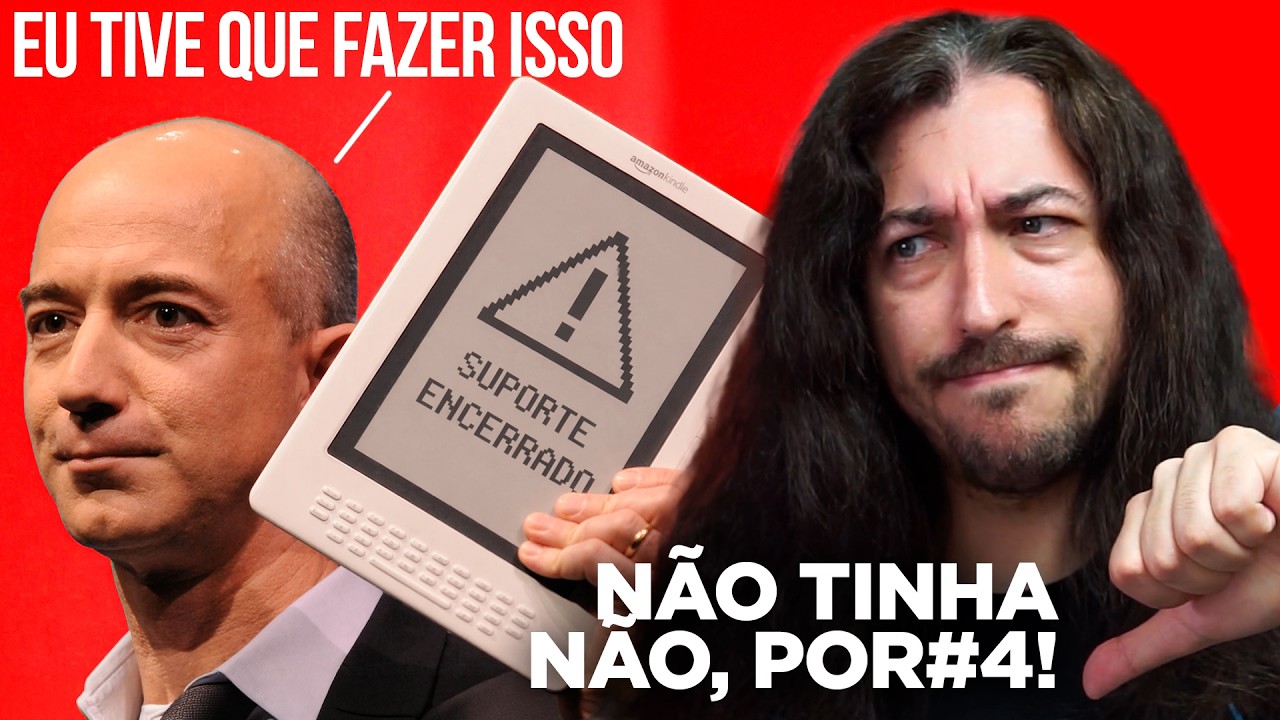 A AMAZON VAI MATAR O SEU KINDLE | Tecnologia e Classe