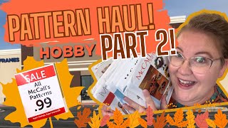 Part 2!! || McCall’s $.99 Pattern Sale Haul