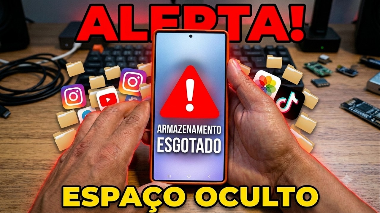 ALERTA! ESSES ARQUIVOS OCULTOS LOTAM E TRAVAM SEU CELULAR!