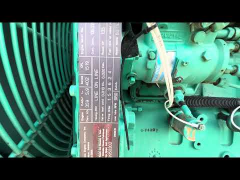 80kW Cummins 6BT5.9-G1 generator set ID# 103227