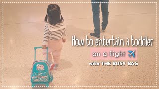 Activities for 2 year olds on a Flight | How to Entertain Toddlers on Airplane