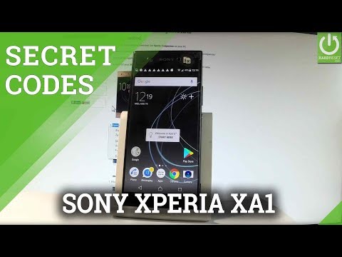 SONY Xperia XA1 CODES / Secret Mode / Hidden Menu