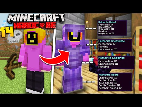 I Got The MOST OP Armor In Minecraft Hardcore! (#14)