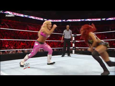 FULL MATCH: 1080pHD WWE RAW 01/03/11 Alicia Fox, Maryse & Melina vs Brie Bella, Eve Torres & Natalya