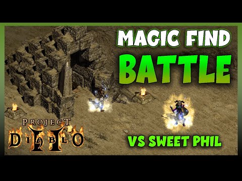Coooley vs Sweet Phil | Project Diablo 2 | Magic Find Battle in the Stony Tombs!