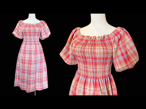 🌹 cutting and sewing dress this way is easy | sewing beautiful and cool summer dresses