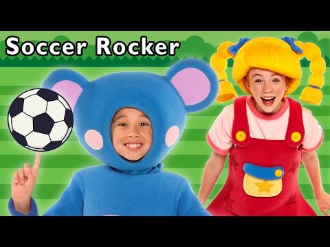 Soccer Rocker + More | Game with Friends | Mother Goose Club Phonics Songs