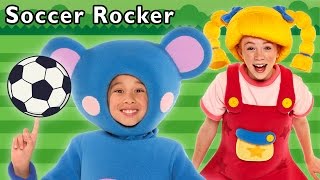 Soccer Rocker and More | Game with Friends | Baby Songs from Mother Goose Club!