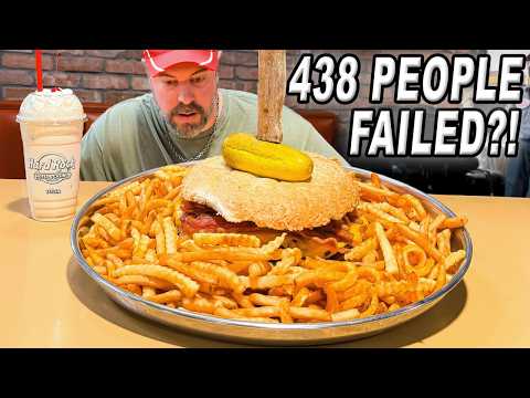Nobody Had Beaten Hard Rock Tulsa’s 8lb "Brutus" Burger Challenge in Over FIVE Years!!