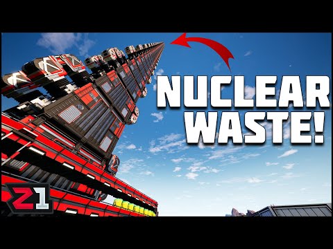 My Nuclear Waste Solution ! Satisfactory Update 3 Ep 29 | Z1 Gaming