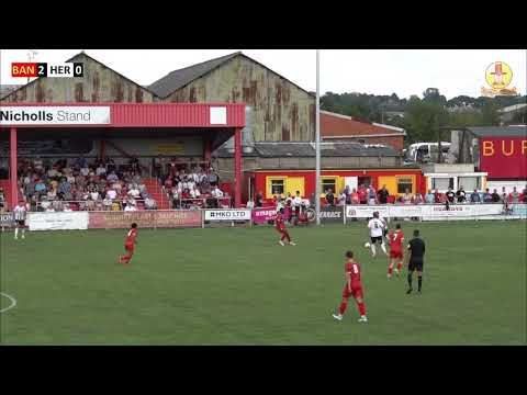 Banbury United 3 Hereford 1 - Goals with Puritans Radio Commentary