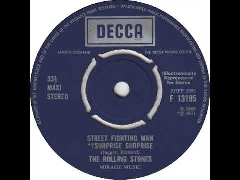 UK New Entry 1971 (118) The Rolling Stones - Street Fighting Man