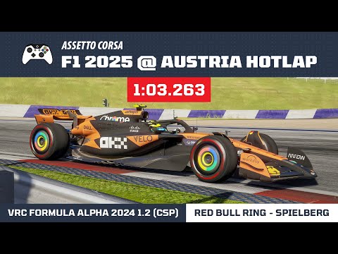 Assetto Corsa VRC Formula Alpha 2024 (CSP) - Austria Hotlap - 1:03.263