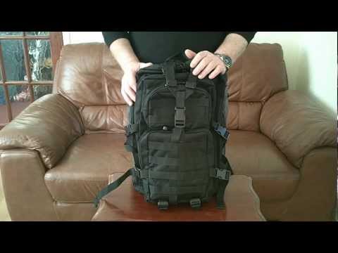 Mil-Tec Backpack Review.wmv