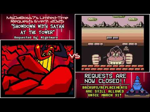 Showdown with Satan at the Tower - Antonblast / Donkey Kong '94 Mix