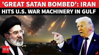 Iran 'BOMBS' U.S. HIMARS; Drops Stunning Video of Missile Storm Against Camp Arifjan Base In Kuwait 