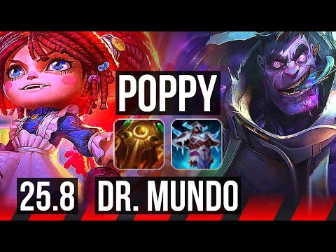 POPPY vs DR. MUNDO (TOP) | KR Master | 25.8