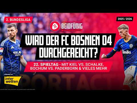 2. Liga Tipps ⚽ Der 22. Spieltag mit Kiel - Schalke, Dresden - Elversberg 🔥 2. Bundesliga Prognose